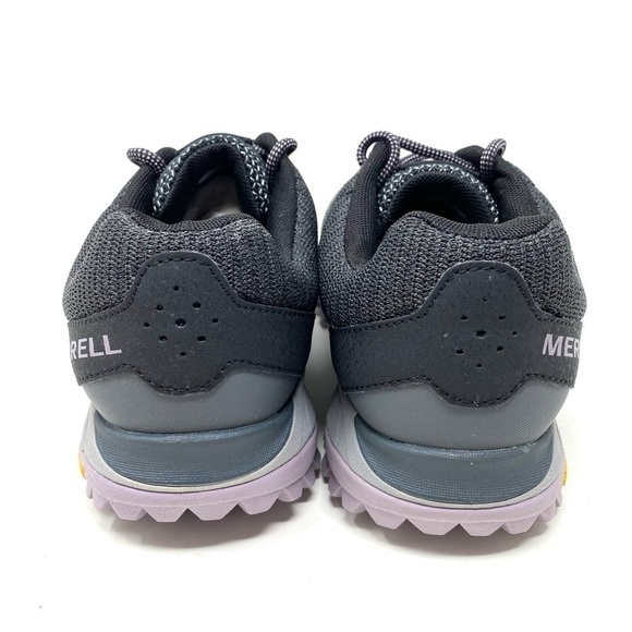 Merrell Womens Antora 2 Trail Running Shoe- Black/Shark WIDE - Picture 4 of 7